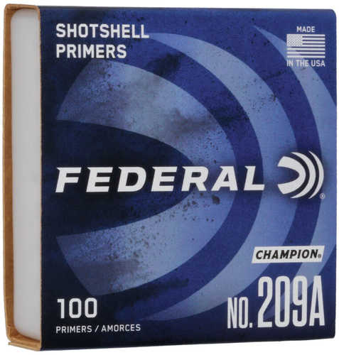 Federal 209A Standard Shotshell 10 Boxes of 100 Primers