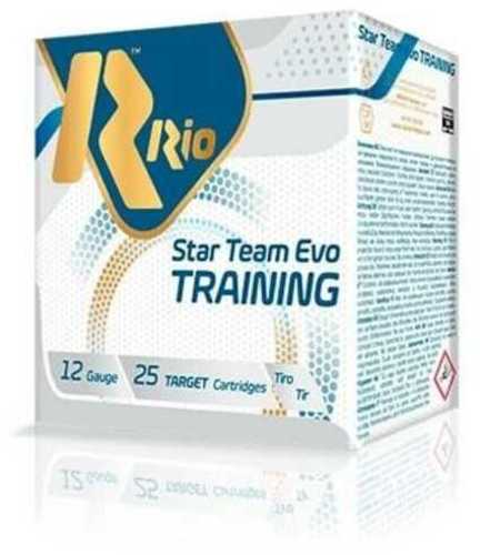 Rio Star Team Evo Training Shotgun Ammo 12Ga 2-3/4" 1200Fps 1-1/8Oz 7.5 25/ct