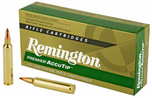 Remington Premier Accutip 204 Ruger 40 Grain Accutip Boat Tail 20 Round Box 29220