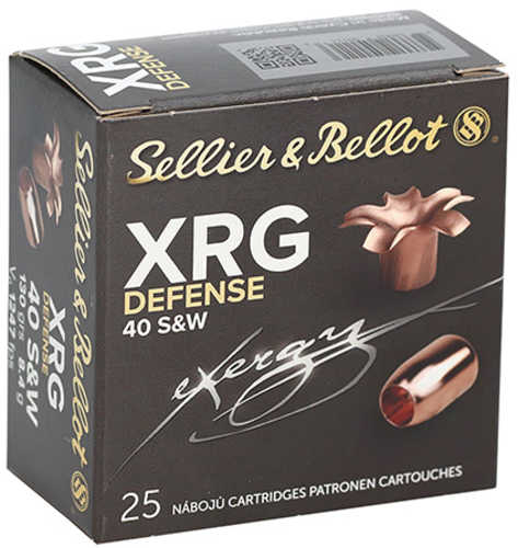 Sellier & Bellot SB40XA 40 S&W 130 Grain Solid Copper Hollow Point (SCHP) 25 Per Box