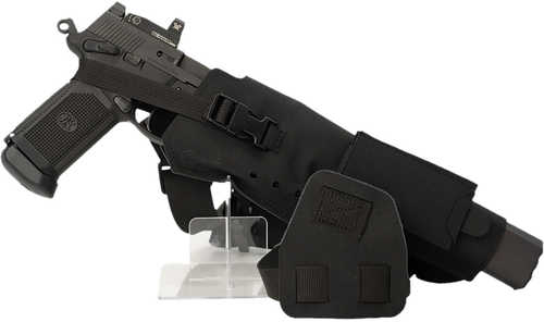 Cole-tac VWX101 Varmint Wrangler Xl Pistol Holder Chest Black Right Hand