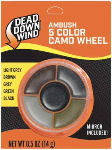 Dead Down Wind CAMO WHEEL 5-COLOR  8/PDQ