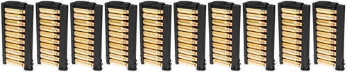 Kel-Tec Pr5750010 Stripper Clip 10Rd Black Polymer 10 Pack