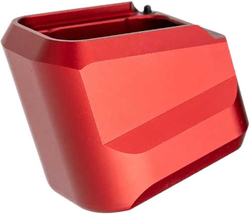 Tyrant CNC TDVP9MAGEXRED Magazine Extension Fits H&K Vp9/Vp40/Vp30 5Rd Red Aluminum