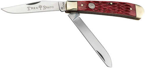 BOKER TREEBRAND TRAPPER JIGGED RED