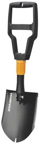 Camp HMV-Shovel02 Humvee Fold Shovel Sawtooth Black