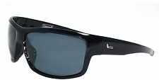 Mountaineer-Shiny Black Full Frame W/ Smoke Lens Sunglasses