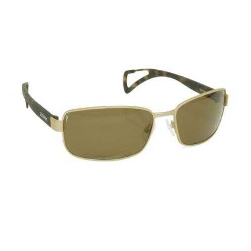 Zoinx Men Wrap Polarized Sunglasses Bronze Frame-Bronze Lens