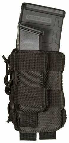 TUFF Products Bungee Rifle Mag Pouch AR15/M4 Black