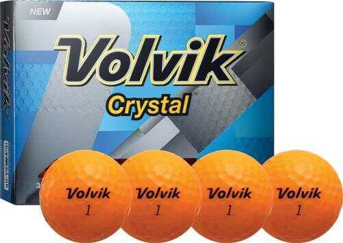 Volvik 2016 Crystal Orange Dozen Golf Balls