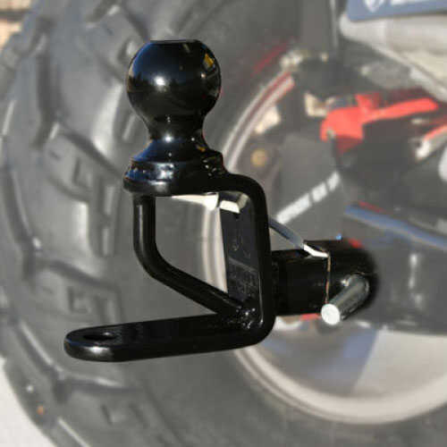 Trio HD Hitch With Ball Mount 1.25" - 2 Inch Welded-On On a 3 Rise features Reinforced Tow Lo