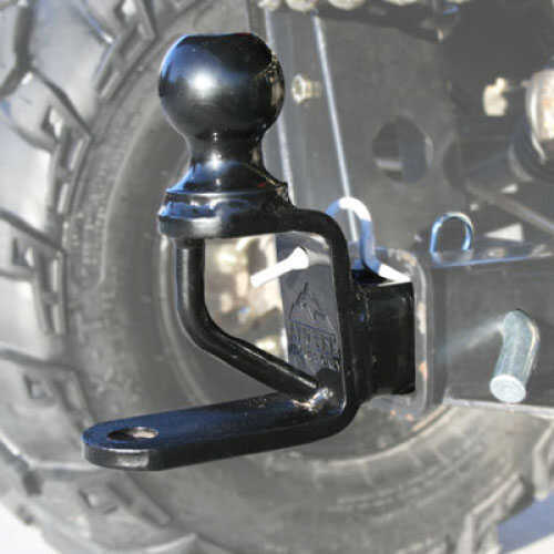Trio HD Hitch With Ball Mount 2" - Inch Welded-On On a 3 Rise features Reinforced Tow Loop/