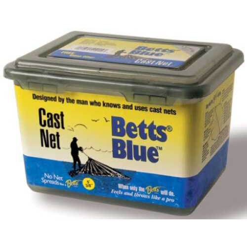 Betts Blue Cast Net 10ft 1Lb Per ft 3/8In Md#: 17Mb-10