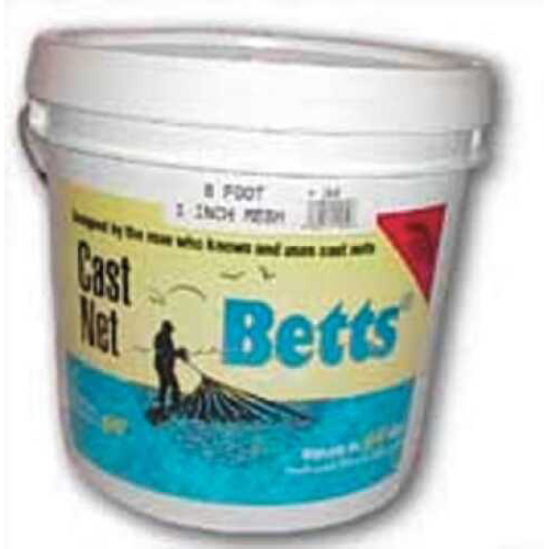 Betts Mullet Cast Net 10ft 1-3/4Lb Per ft 1In Mesh Md#: 18-10