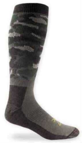 Browning Socks Boot Camo/Green Size : Large Med Weight