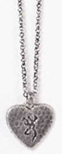 Browning Necklace I Heart Buckmark