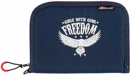 Allen GWG Freedom Pistol Case, Navy, 10In