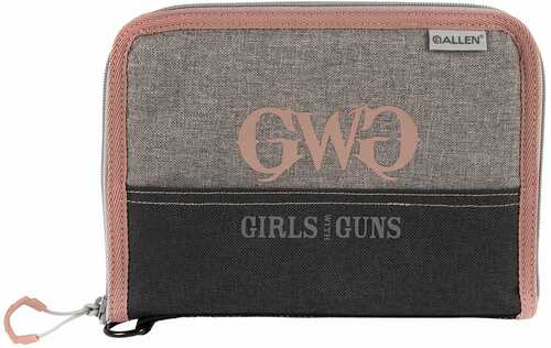Allen Girls With Guns  roses Are Gold Pistol Case Full Size