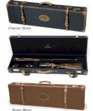 Browning Hard Case Leather Canvas For O/U 32"
