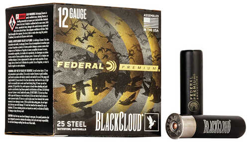 12 Ga 3" Steel #2 1-1/4 oz 25 Rds Federal Ammo-img-0
