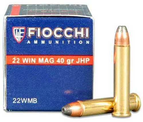 Fiocchi Ammunition Sd 22 Win Mag 40Gr JHP 50Rd | Ammo Sales