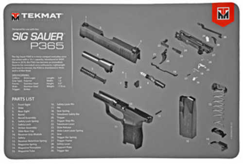 TEKMat Pistol Mat Sig P365 R17-SIGP365-img-0