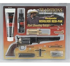 Traditions 1851 Navy .44 Cal. Brass Frame REDI-PAK