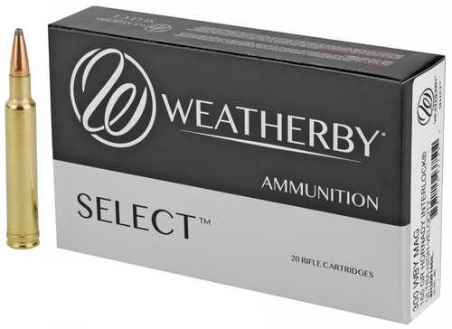 300 Weatherby Mag 165 Grain Interlock 20 Rounds Hornady Ammunition Magnum