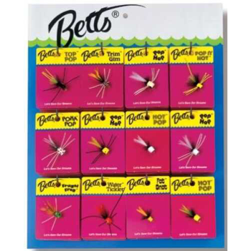 Betts Pop'r Display 72 Assorted Poppers