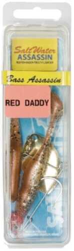 Bass Assassin Red Daddy SpInnerbait 4In Redfish SpInbait New Penny Md#: Rd88377
