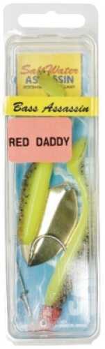 Bass Assassin Red Daddy SpInnerbait 4In Redfish SpInbait Space Guppy Md#: Rd88389