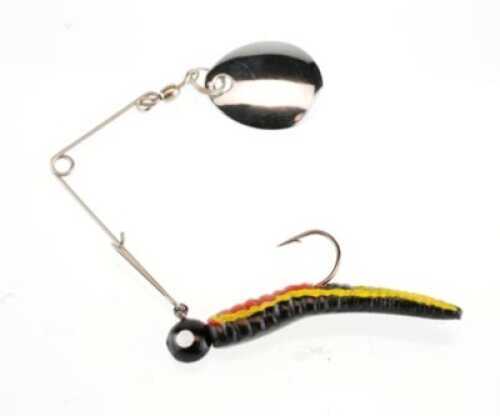 Johnson Beetle Spin Value Pack 1/8Oz Black Yellow Stripe/Red Belly Md#: BSVP1/8BYSR