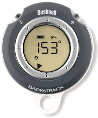 Bushnell Backtrack Digital Compass - Tech Gray Self-Calibrating - Store & Locate Up To 3 locations - High Sensitivity Si