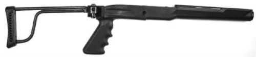 Butler Creek Solid Steel Folding Stock - Blued Ruger® Mini-14/30 Finger Formed Pistol Grip