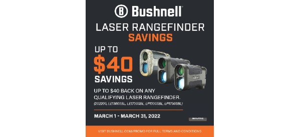 Image for news headline - Bushnell Laser Rangefinder