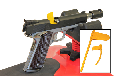 MTM Pistol And Rifle Chamber INDIC FLAGS YLW