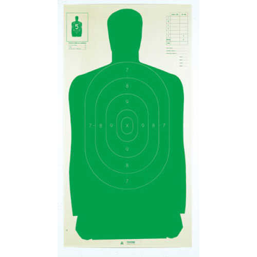 Champion Traps And Targets LE B27FSA Paper Silhouette - Green 24" X 45" 100 Pack