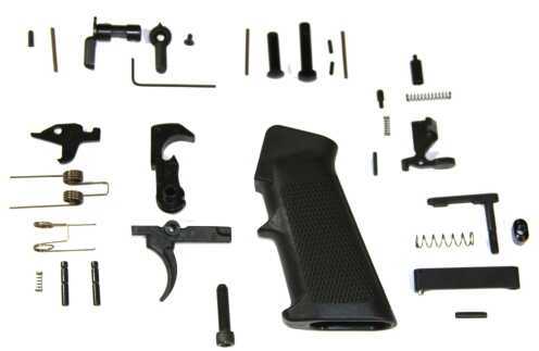 CMMG 55CA6B8 Lower Parts Kit AR-15 AR Platform Ambidextrous Safety Black