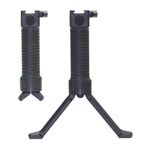 Grip Pod GPS.02 Bipod Fits Picatinny Rail Cam Lever Attachment Black 5.75"-8.25" GPS-02-CL