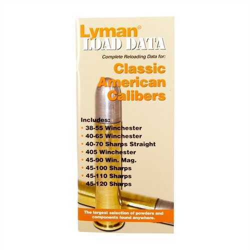Lyman Load Data Book Classic Rifle Calibers 72 PAGES