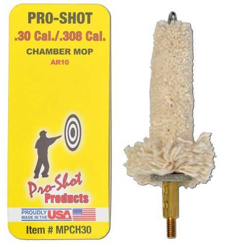 Pro-Shot Products Chamber Cotton Mop For AR-10 Clam Pack MPCH30