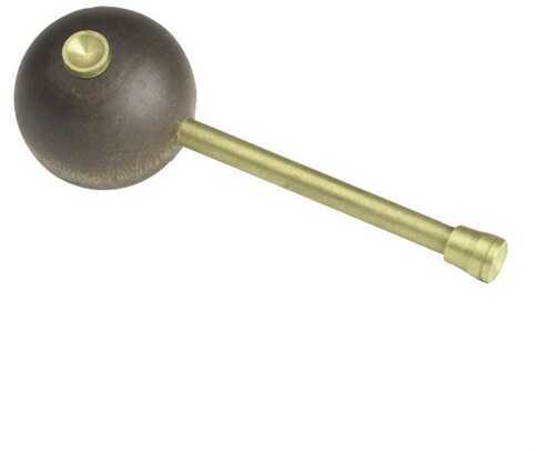Round Handle Ball Starter With Sturdy Brass Long & Short - Solid Hardwood constructed