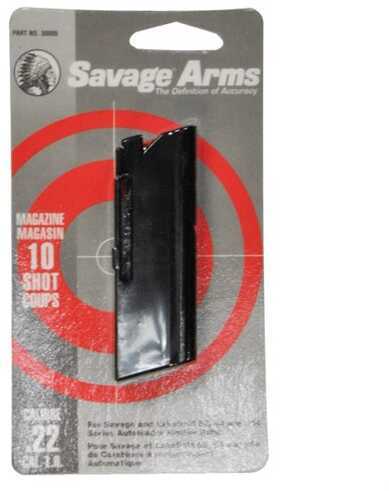 Savage Factory Rimfire Magazine Box 60 Series - .22 LR - 10 Shot - Blued