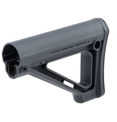 Magpul Mag480-Gry MOE Mil-Spec AR-15 Carbine Stock Reinforced Polymer Gray