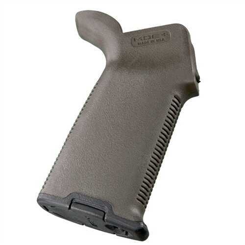 Magpul Mag416-ODG MOE+ Pistol Grip Textured Rubber Overmolded Polymer OD Green