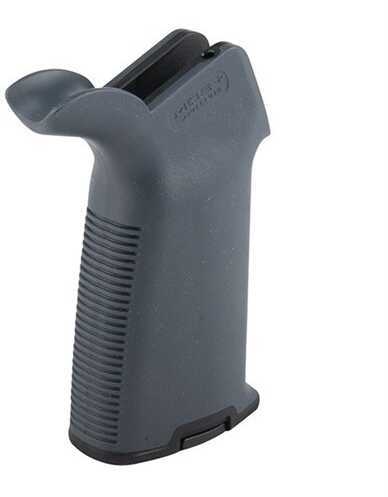 Magpul Mag416-Gry MOE+ Pistol Grip Textured Rubber Overmolded Polymer Gray