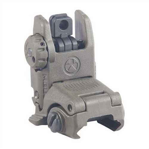 Magpul Mag248-OD MBUS Rear Folding Olive Drab Green Polymer Picatinny