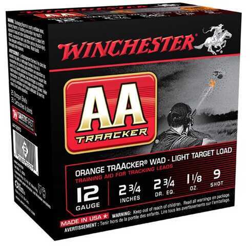 12 Gauge 2-3/4" Lead #9  1-1/8 oz 25 Rounds Winchester Shotgun Ammunition