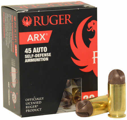 45 ACP 114 Grain Full Metal Jacket 200 Rounds Ruger Ammunition