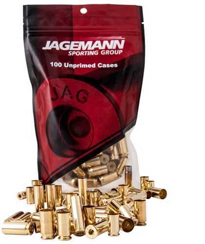 Jagemann Unprimed Brass For 9mm Luger, 100 Per Bag